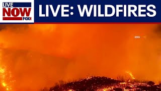 LIVE: LA Wildfire in California, Palisades evacuated, Eaton fire, Pasadena homes burn, news updates