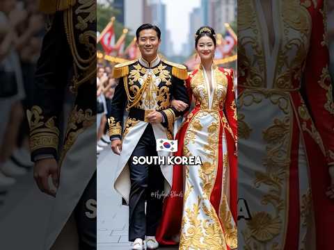 Versace Inspired Global Luxury Parade🌍 | Pt. 04 #ai #countries #aiart