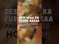 #SummerVacationFeast is incomplete without this Paneer Chilli Hot Dog! #youtubeshorts