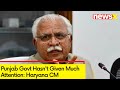 Punjab Govt Hasnt Given Much Attention | Haryana CM Speaks On Parali Burning | NewsX