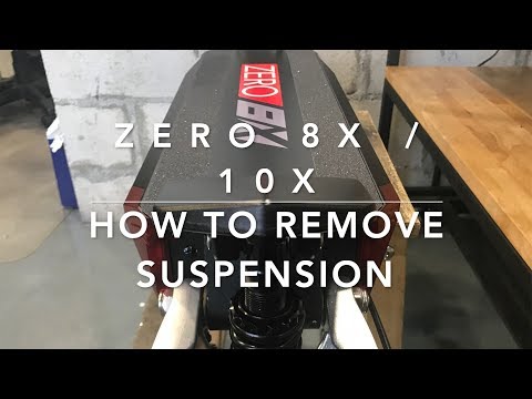 ZERO 8X & 10X How to Remove Suspension