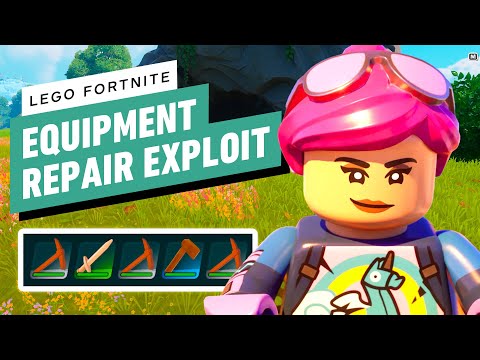 Lego Fortnite - Repair Weapons and Equipment Easily With This Exploit (Lego Fortnite Cheat)