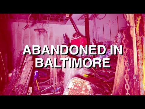 Creepy Dark Tour of Abandoned Baltimore City Houses and Buildings + Leakin Park