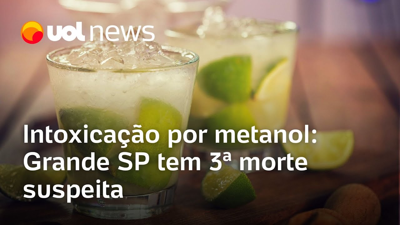 Intoxicação por metanol Grande São Paulo tem 3ª morte suspeita diz prefeitura
