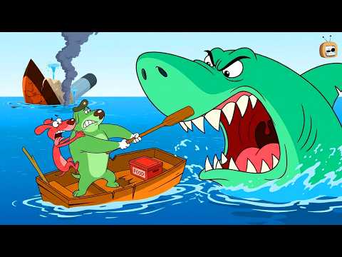 Shipwrecked Dogs Trapped in the Ocean | Giant Shark Attack!? : Dog vs Rats | Doggy Don | Rat A Tat