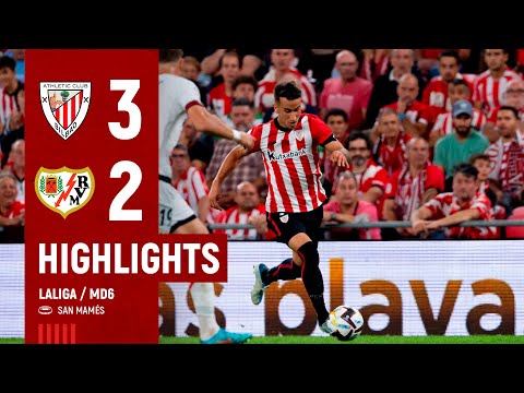 HIGHLIGHTS | Athletic Club 3-2 Rayo Vallecano | LaLiga 2022-23 MD6