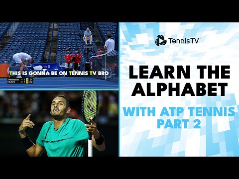 Learn The Alphabet With ATP Tennis Part 2 🤝