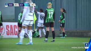 Sassuolo-Juventus 0-1 | Echegini prima gioia e tre punti d'oro | #serieafemminile eBay 2023/24