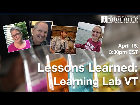 Lessons Learned: Tarrant Institute Learning Lab