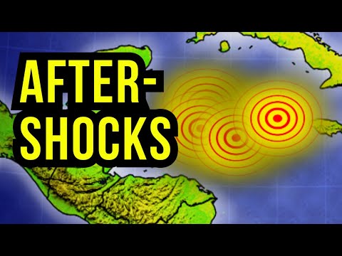 Aftershocks follow Massive Earthquake...