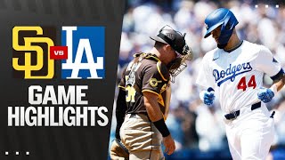 Padres vs. Dodgers Game Highlights (8/17/25) | MLB Highlights