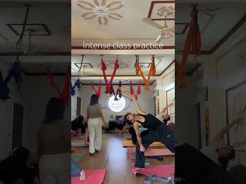 Join our school for a deep  yoga  practice #ytshorts #yogae #rishikesh #yogaskills# #indianyogi#yoga