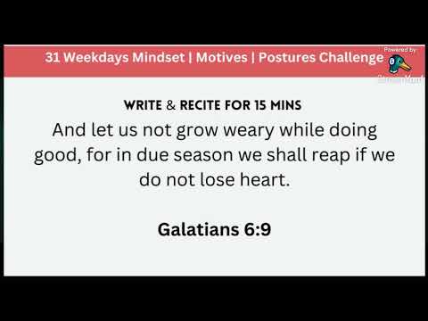 Best Mindset Quotes are Scriptures Experience Mindset for Growth from God day 30