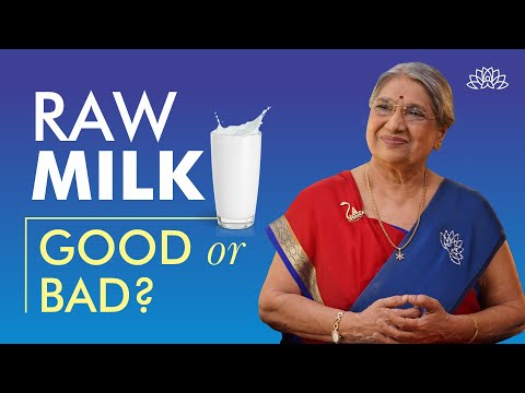 Is Raw Milk Good or Bad For You? | Ayurveda Facts About Raw Milk & Boiled Milk | Healthy Drink Tips