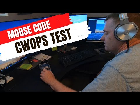 High Speed Morse Code - CWops Test (CWT)