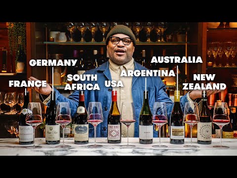 Sommelier Tries The Same Wine From 7 Different Countries | World Of Wine | Bon Appétit