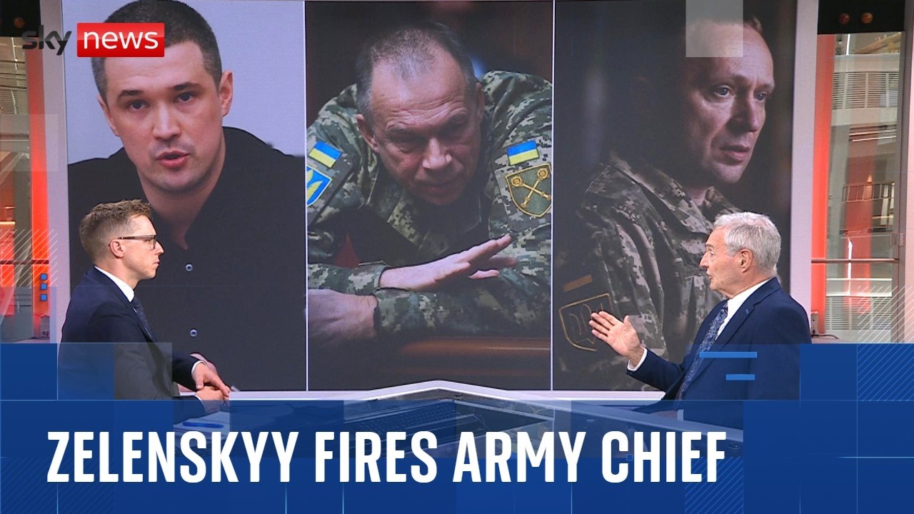 Ukraine's army chief ousted after mass protests | Prof Michael Clarke analysis