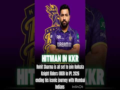 Rohit Sharma in KKR #cricket #indiateam #ipl #bcci #rohitsharma #mumbaiindians #shorts #shortsfeed