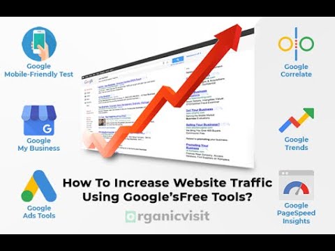 How To Increase Website Traffic Using Google’s Free Tools?