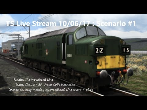 Busy Monday on Woodhead Line (Part-4 of 6) (Livestream 10/06/17)