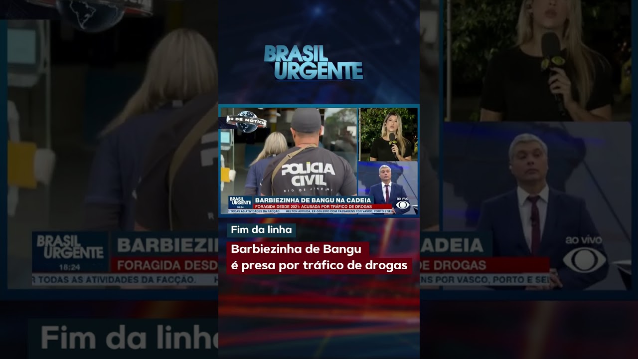 Barbiezinha de Bangu é presa acusada de envolvimento com o tráfico de drogas