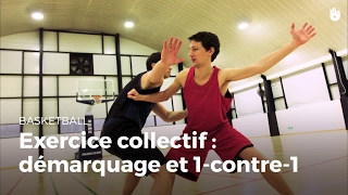 Sikana - Exercice collectif : Démarquage et 1-contre-1