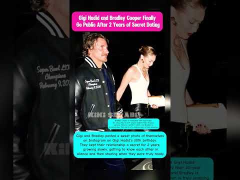 Gigi Hadid And Bradley Cooper Finally Go Public #news #shorts #gigihadid