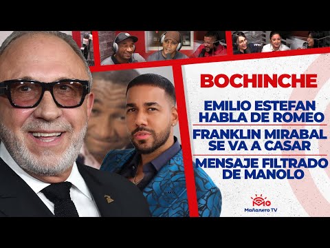 Filtran Mensaje de Manolo - Emilio Estefan y Romeo Santos - Franklin Mirabal - El Bochinche