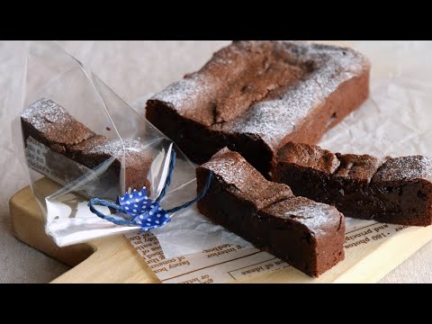 【米粉のしっとり♡半生チョコブラウニー】グルテンフリー♪  Rice flour chocolate brownies