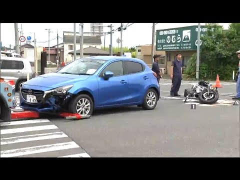 “右直事故”乗用車と衝突バイクの40代男性が死亡　乗用車の30代男を現行犯逮捕　宮城・名取市