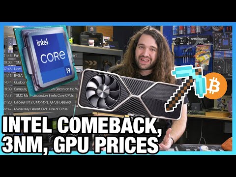 HW News - Intel Prepping Comeback, TSMC 3nm Silicon, Radeon GPUs in Phones, NVIDIA Mining GPUs