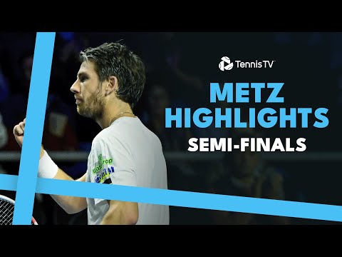 Norrie Battles Moutet; Michelsen & Bonzi Clash | Metz 2024 Semi-Final Highlights