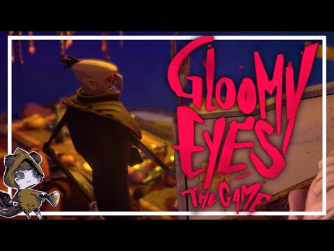 【 グルーミーの瞳 】 ティム・バートン風 ゾンビと人間の不気味な大冒険 一人協力型ゲーム 【 Gloomy Eyes / steam版 】