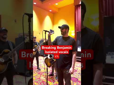 😱Breaking Benjamin isolated vocals  😱 #breakingbenjamin #isolatedvocals