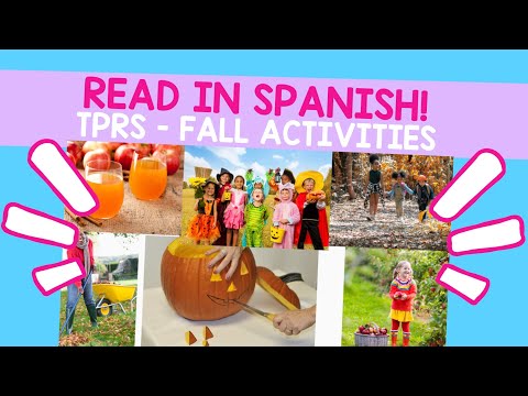 Spanish Fall Vocabulary Lesson