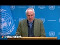 U.N. on Gaza aid truck deaths: ‘These people died because there is a conflict’