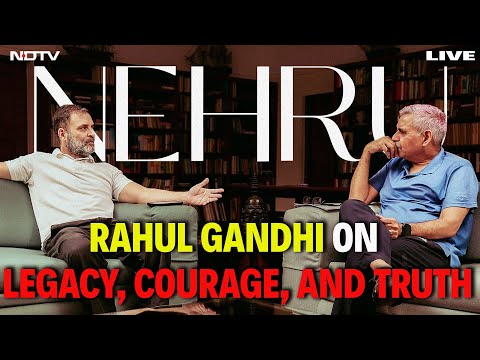 Rahul Gandhi LIVE | Rahul Gandhi Praises Jawaharlal Nehru: "His Greatest Legacy Lies In..."