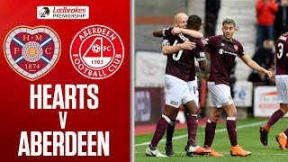 Hearts 2-1 Aberdeen | Jambos stay top of the league! | Ladbrokes Premiership