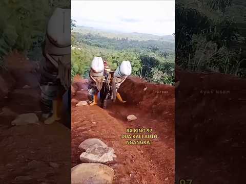 AKSI OJEK KOPI RX KING.97 DUA KALI AUTO NGANGKAT#shots