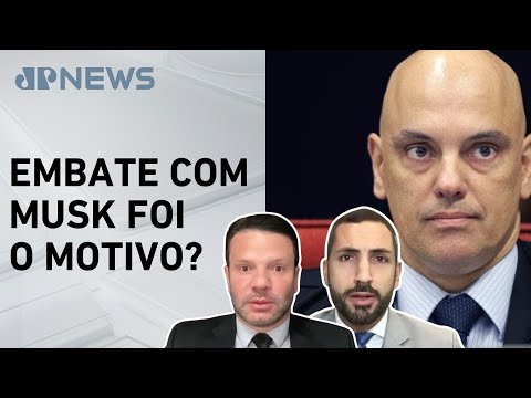 Por que Alexandre de Moraes desativou conta no X? Comentaristas analisam