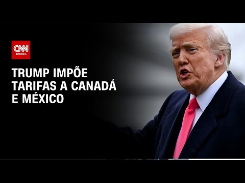 Donald Trump impõe tarifas de 25% a Canadá e México | CNN 360°