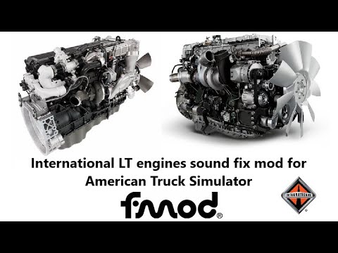 International LT engines sound fix v1.0