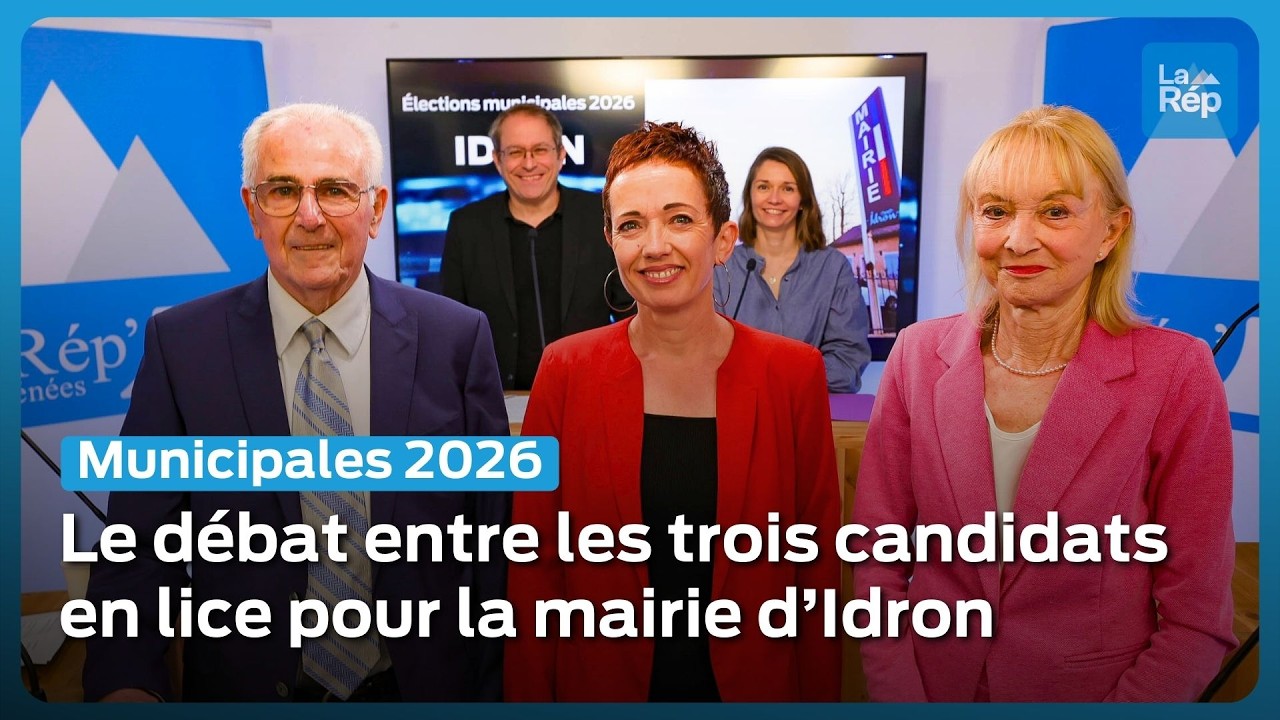 Municipales 2026 : le débat entre les trois candidats en lice pour la mairie d’Idron