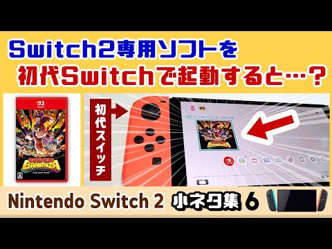 Switch2専用ソフトを初代Switchで起動する方法を使うと…まさかの仕掛けが!?Nintendo Switch 2 本体に隠れた細かすぎる小ネタ集6【ニンテンドースイッチ2】@レウンGameTV