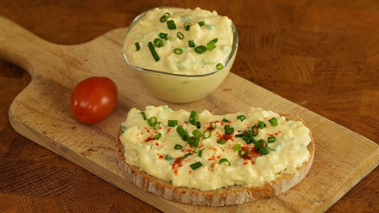 Quick Egg Spread – A Healthy Treat Without Mayonnaise!