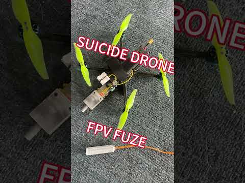 FPV SUICIDE DRONE WITH AUTO IMPACT FUZE