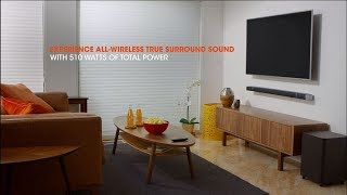 JBL Bar 5.1 Channel 4K Ultra HD Soundbar with True Wireless Surround Speakers (JBLBAR51BLK)