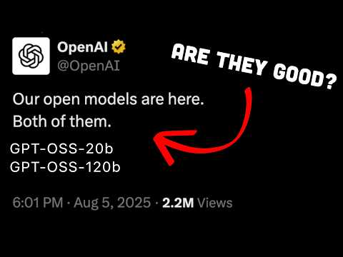 OpenAI FINALLY Goes Open... 2 NEW models (they're good?)