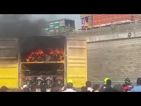 Truck Carrying Electric Scooters on Fire - Why So many fire incidents ?