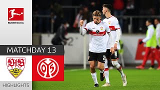 VfB Stuttgart — 1. FSV Mainz 05 2-1 | Highlights | Matchday 13 – Bundesliga 2021/22